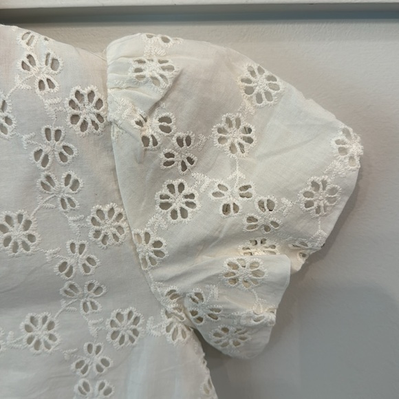 Crewcuts Girls white Dress Size 4 - Picture 7 of 9